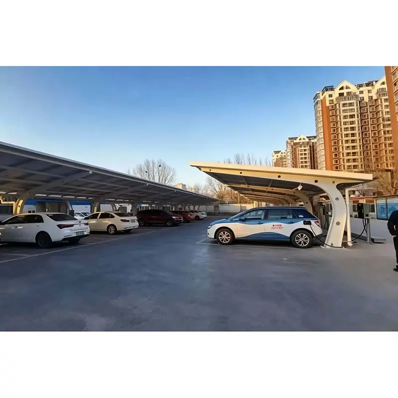 C-kanálový solárny systém Carport