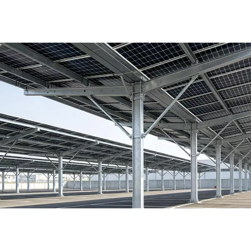 Fotovoltaická oceľová konštrukcia